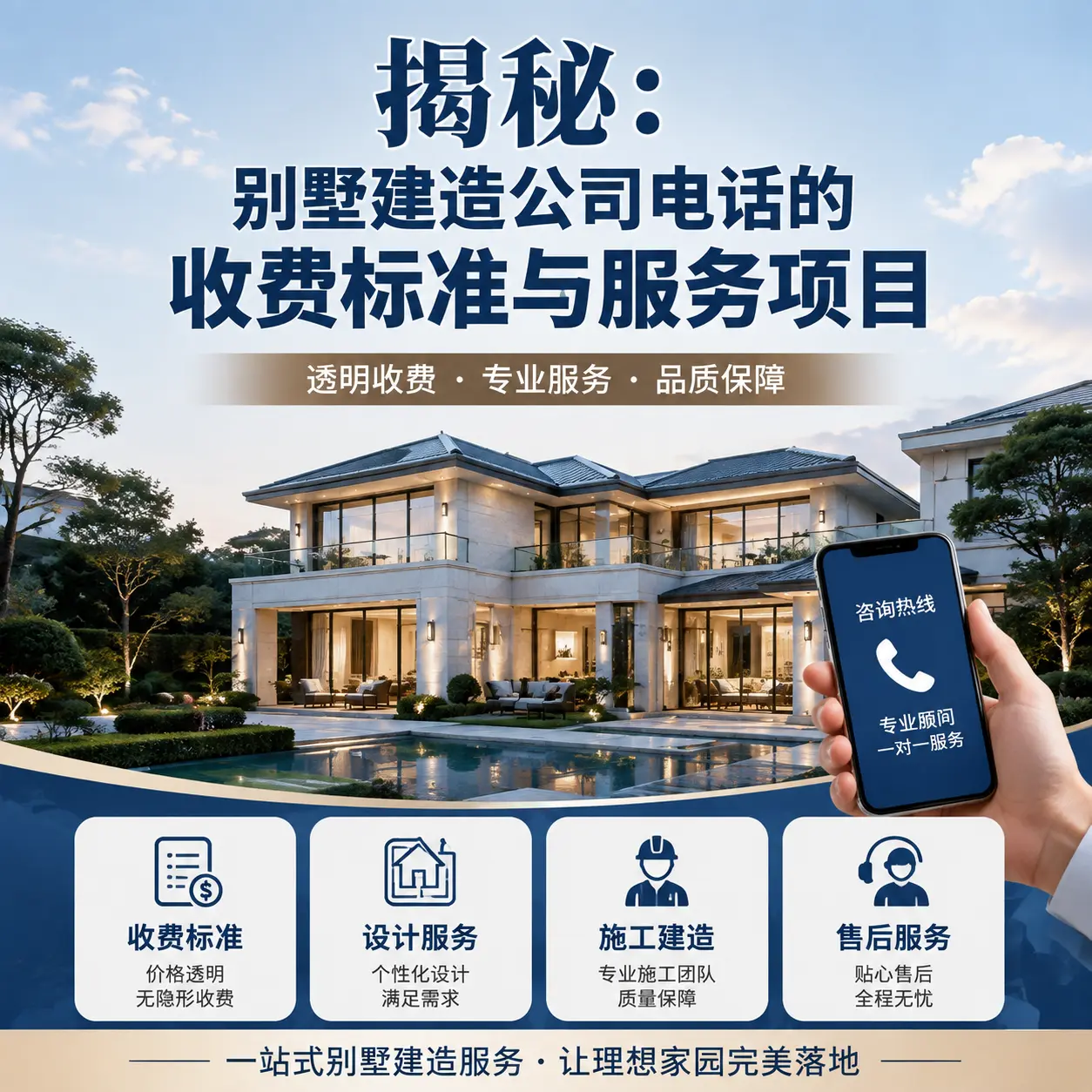 揭秘：黎平别墅建造公司电话的收费标准与服务项目