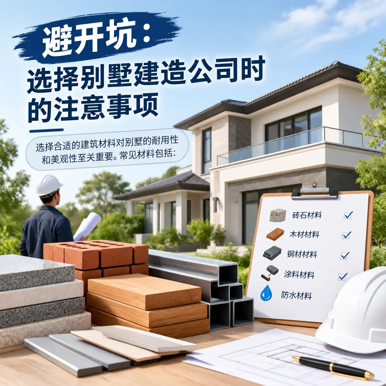 避开坑:选择 黎平 别墅建造公司时的注意事项