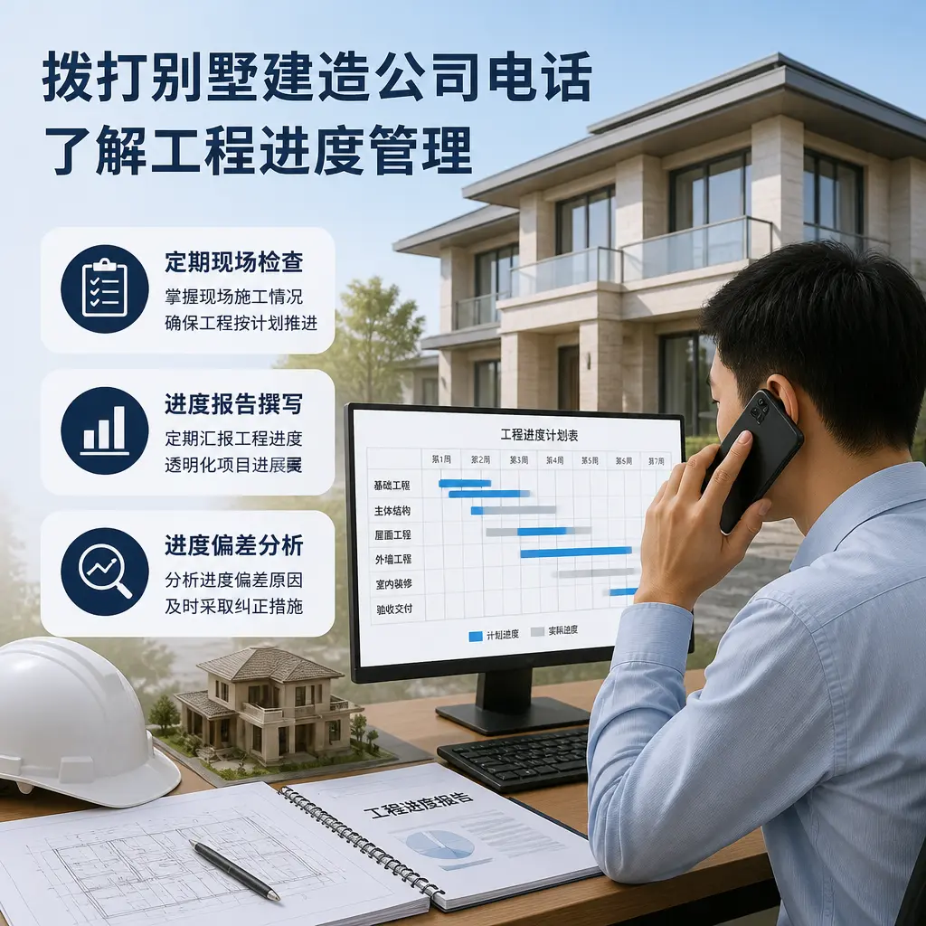 拨打黎平别墅建造公司电话,了解工程进度管理