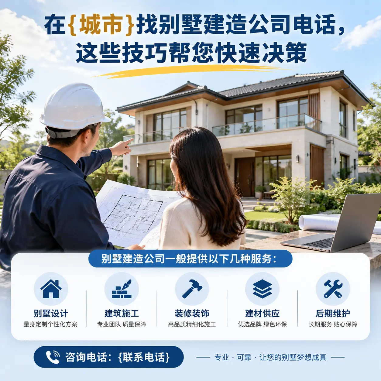 在黎平找别墅建造公司电话，这些技巧帮您快速决策