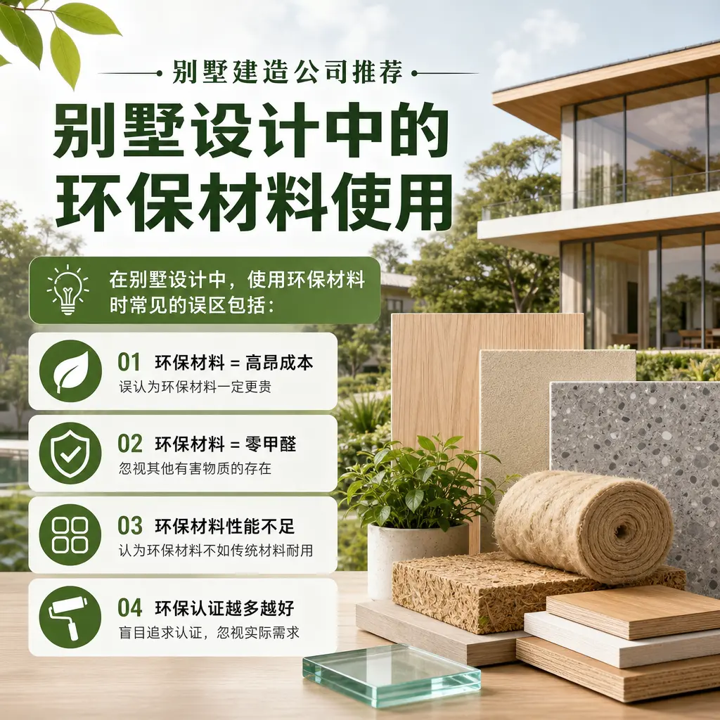 别墅建造公司推荐： 黎平 别墅设计中的环保材料使用